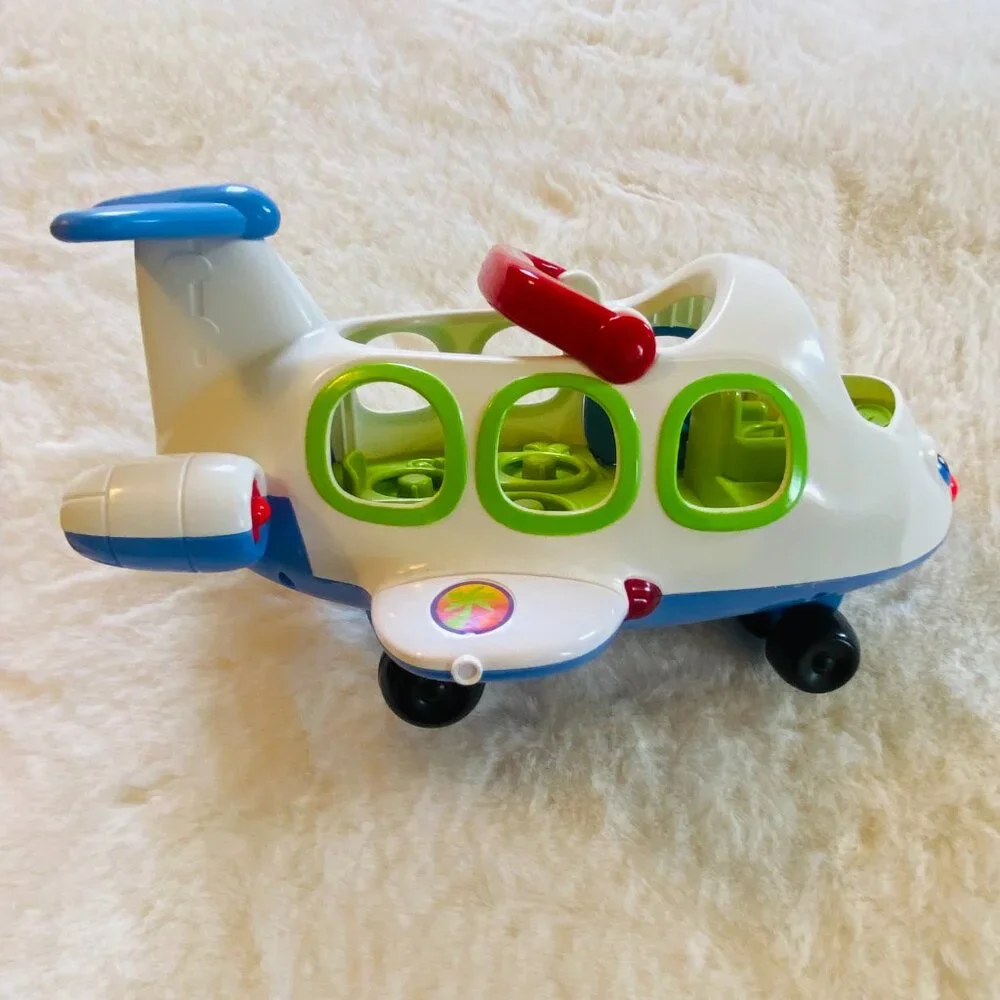 Fisher Price Little People Lil Movers Airplane Jet Plane Music Lights Accessory